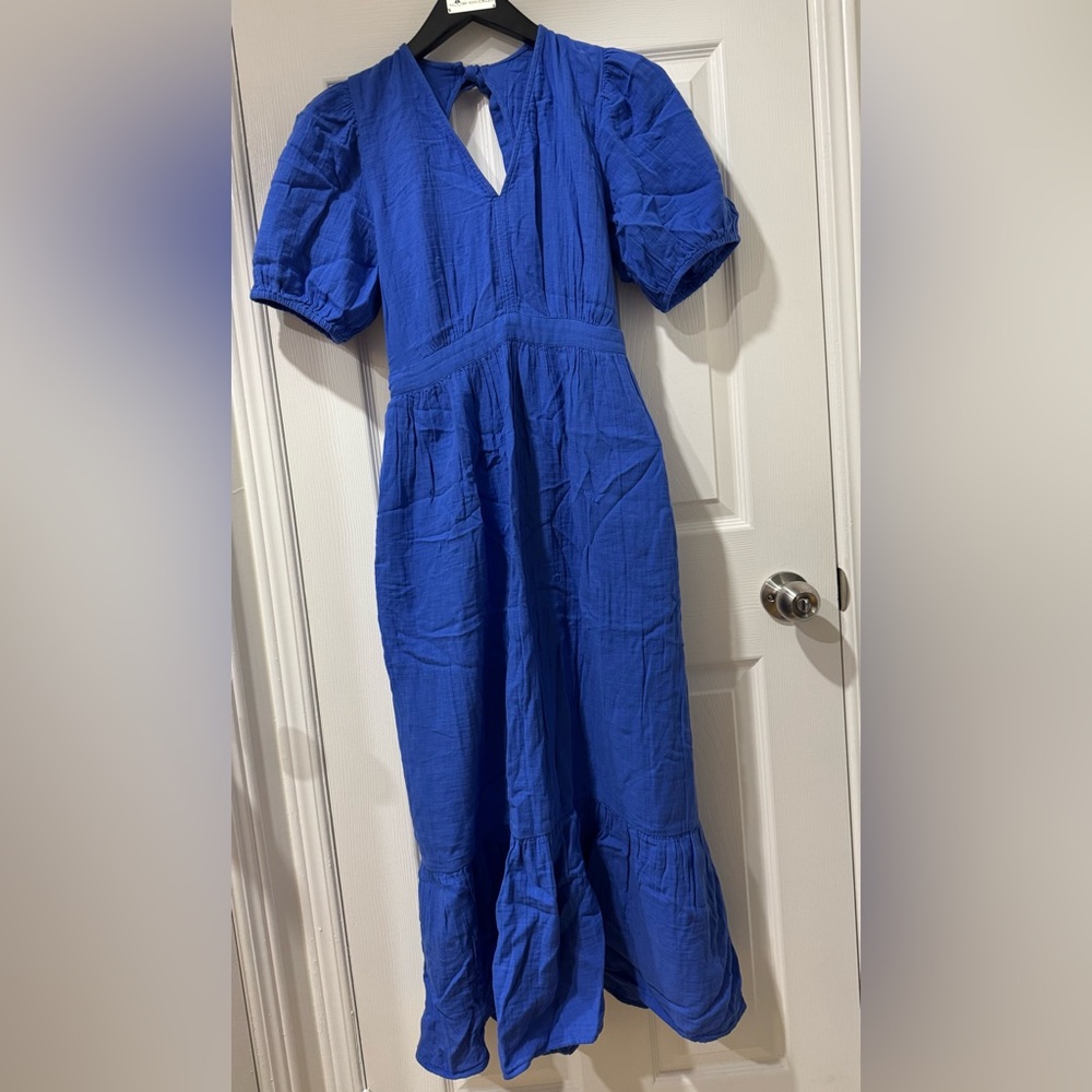 GAP Royal Blue Long Sleeve Dress
